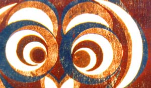 Detail of Round Faces by Wayland House